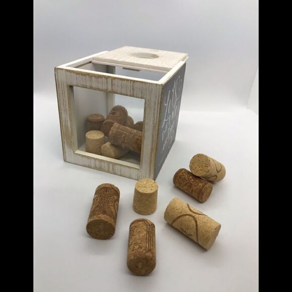 Wine Cork Holder Decor Primitives by Kathy - Picture 1 of 8